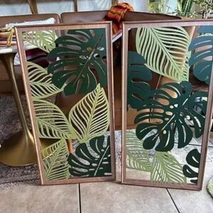 Green Palm Leaf wall art